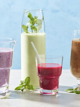 Smoothie di banana e avocado