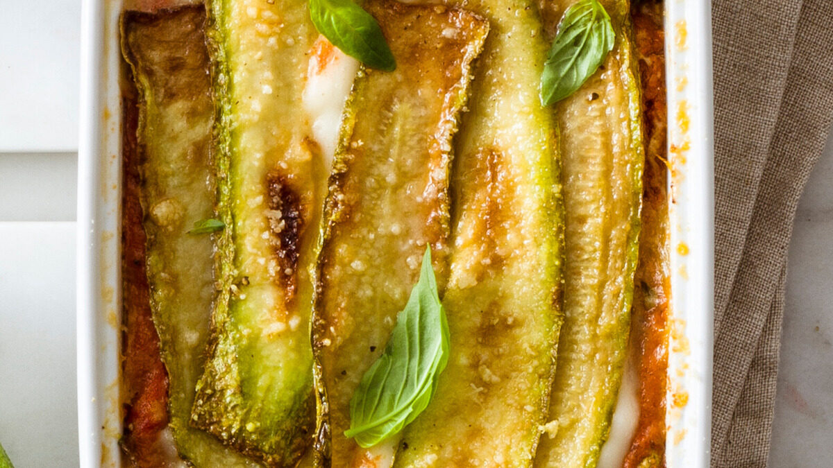 Parmigiana di zucchine e scamorza