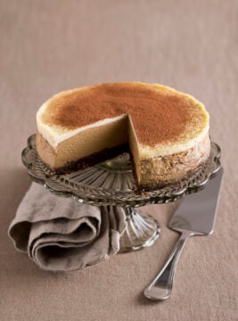 Cheesecake al cappuccino