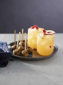 Punch al sidro e polpettine di ripieno