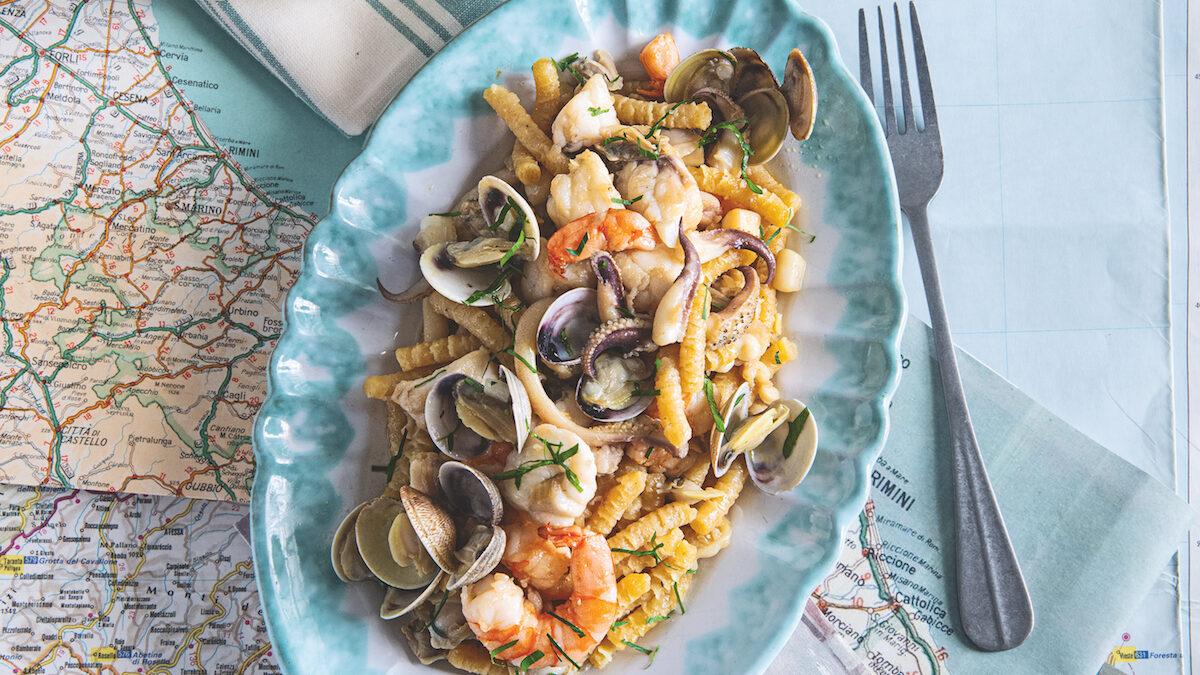 Passatelli fatti in casa con ragù di pesce