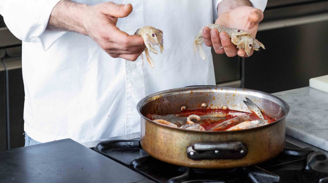 Brodetto di pesce alla fanese step