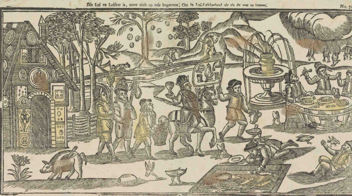 Het Luilekkerland in Olanda-1761