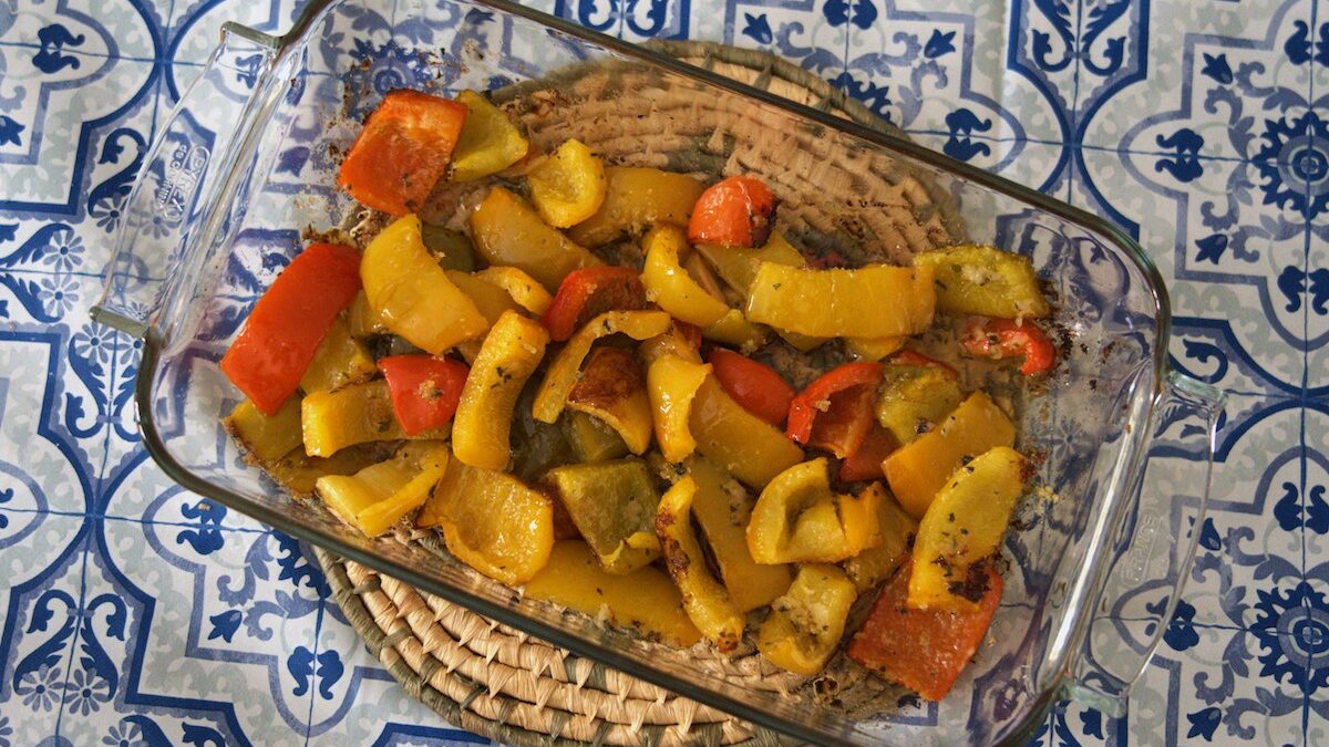 Peperoni gratinati con pangrattato