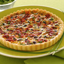 Quiche ai pomodori secchi e olive