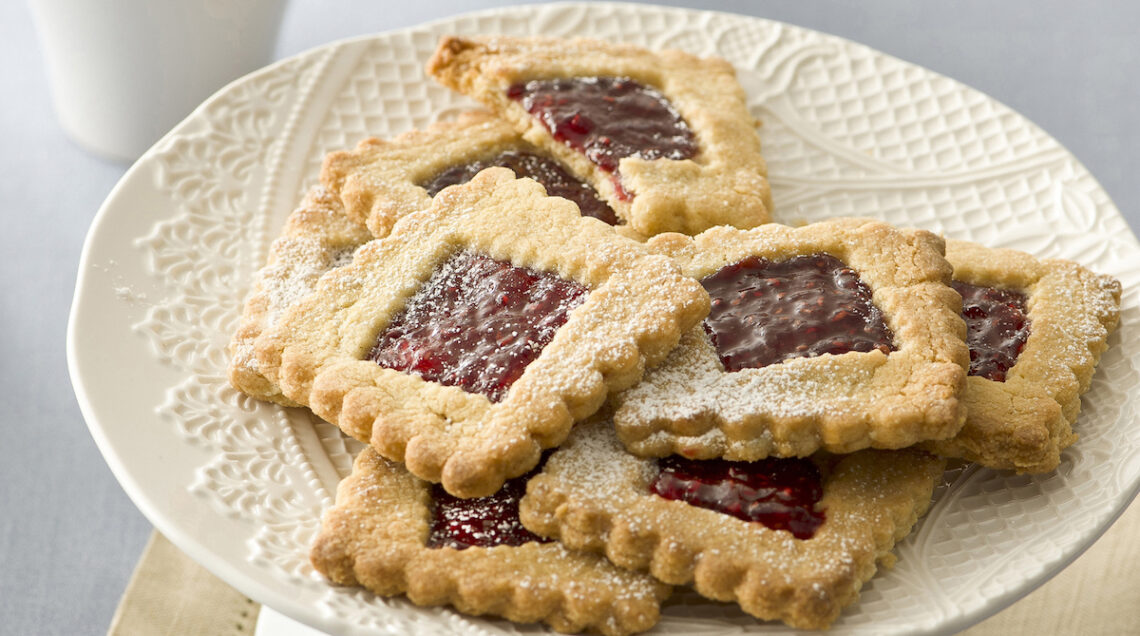 Biscotti "Linzer" al lampone