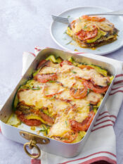 Pasticcio estivo al caciocavallo
