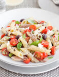 Insalata di pasta con lo sgombro