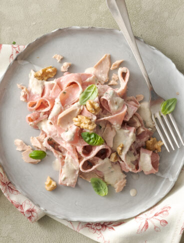Pappardelle alla crema di tonno