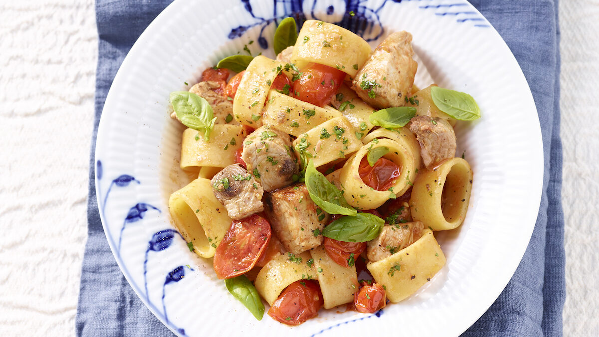 Calamarata con ragù di palamita