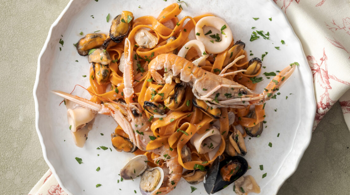Tagliatelle ai frutti di mare