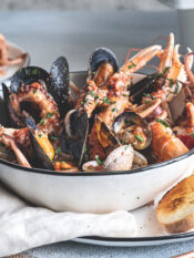 Zuppetta di mare al vino bianco