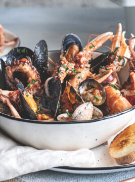 Zuppetta di mare al vino bianco