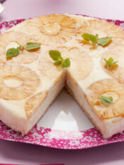 Torta rovesciata ananas e cocco