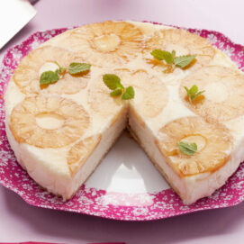 Torta rovesciata ananas e cocco