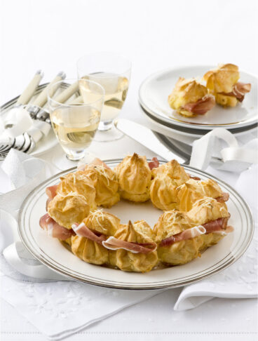 Gougère al crudo