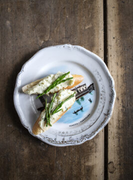 Baccalà mantecato con la salicornia