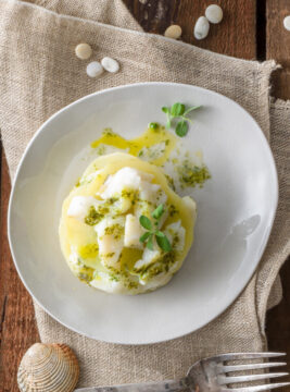 Sformatini con salsa alla maggiorana