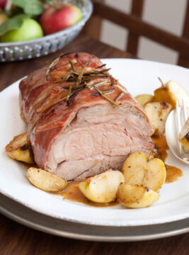 Arrosto di vitello con meline al sidro