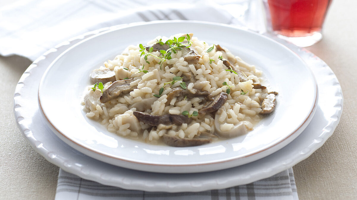 Risotto ai funghi porcini mantecato