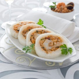 Rotolo bianco al sugo di mare