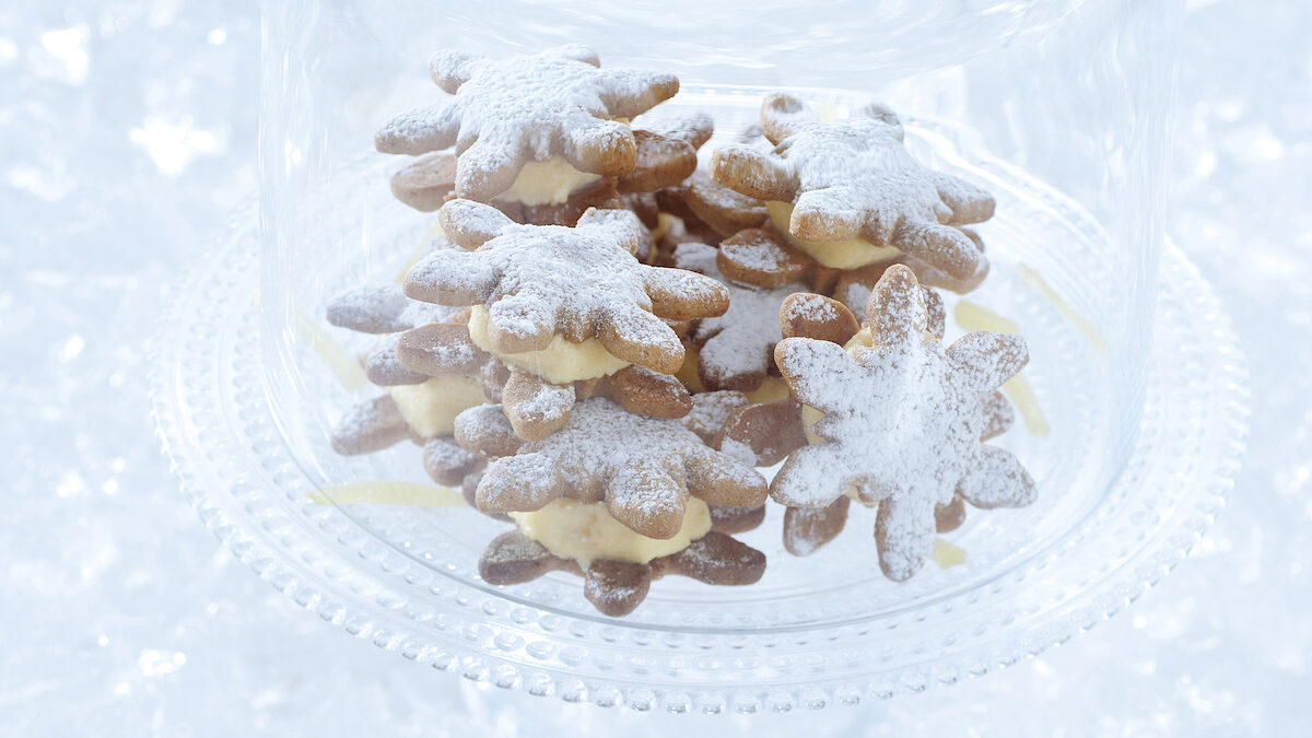 Baci di Natale allo zabaione e zenzero