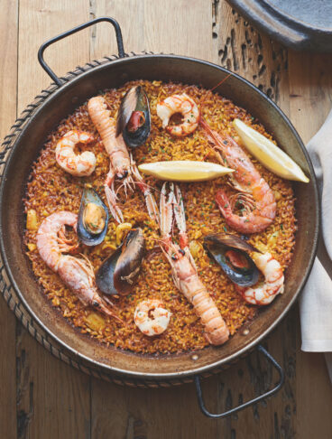 Paella de mariscos