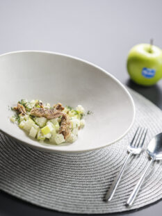 Sgombro affumicato con Granny Smith