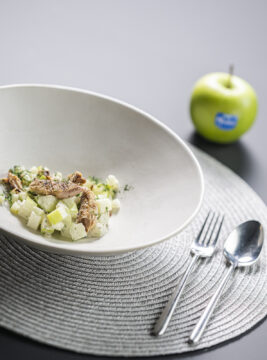 Sgombro affumicato con Granny Smith