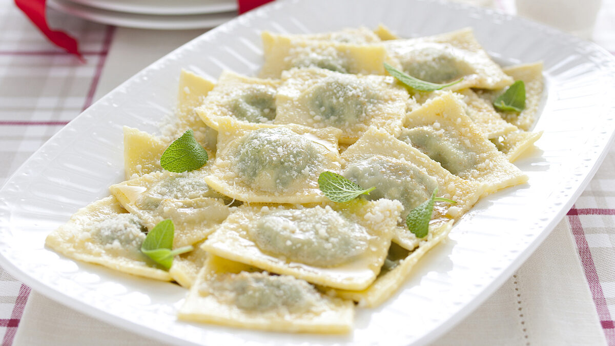 Tortelli verdi all’emiliana