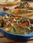 Crespelle con verdure gratinate