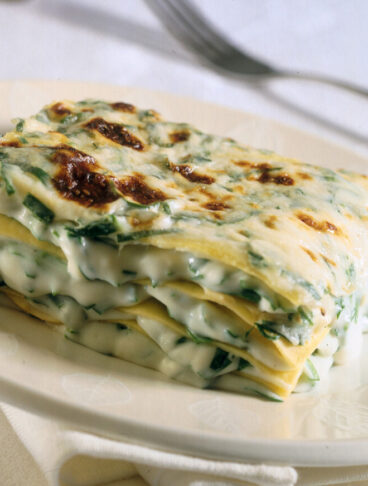 Lasagne filanti alle erbe