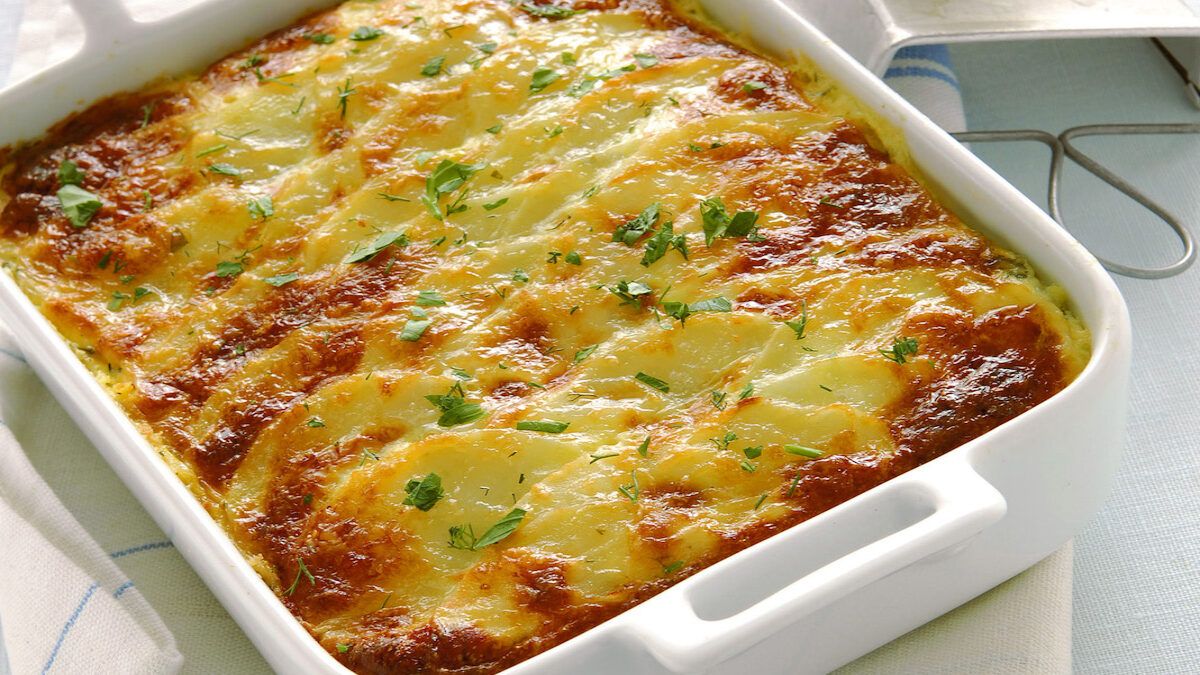 Patate al forno con il Gruyère