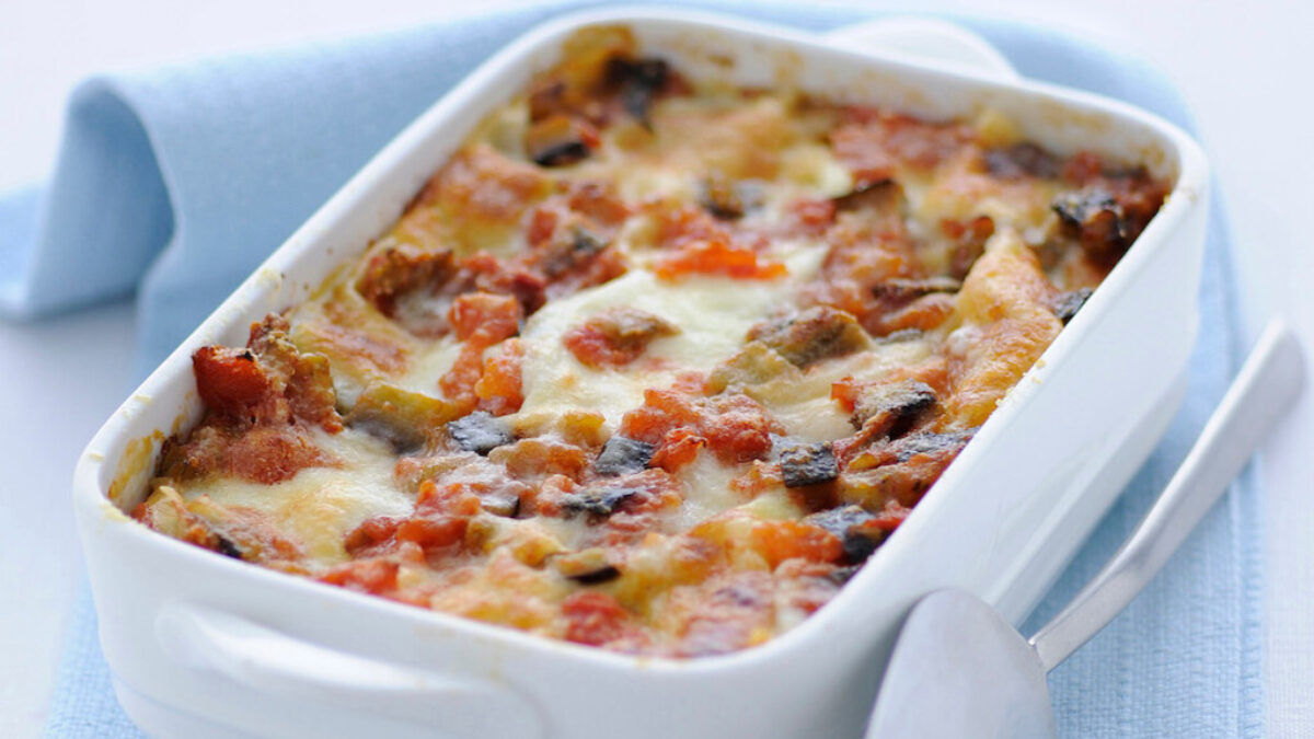 Lasagne al ragù di mozzarella di bufala affumicata
