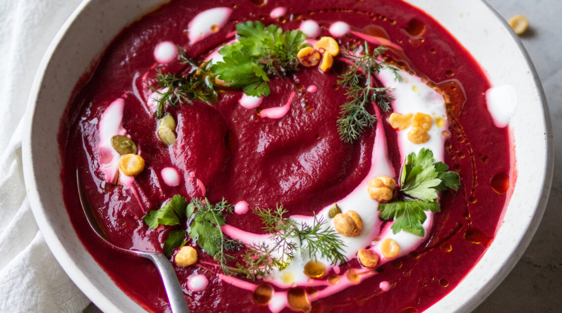 zuppa di barbabietole