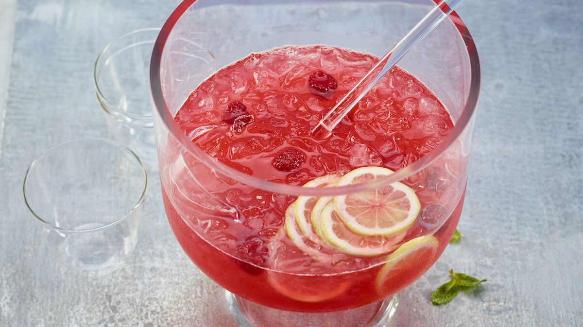 Drink: caipirinha ai lamponi e limone