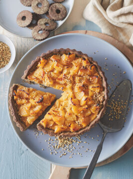 Crostata alla canapa e mele