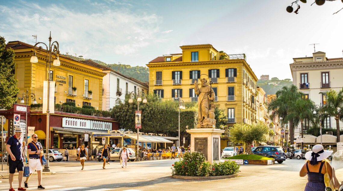 Piazza Tasso in Sorrento