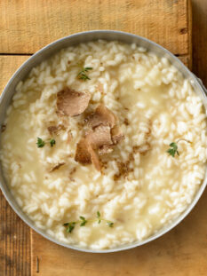 RISOTTO ALLO CHAMPAGNE CON TARTUFO