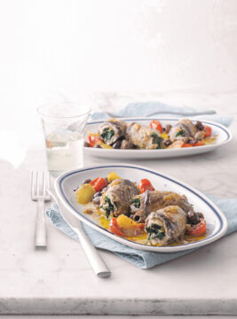 Involtini di palamita al sugo