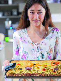 focaccia primavera