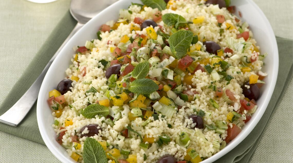 COUS COUS CON MENTA