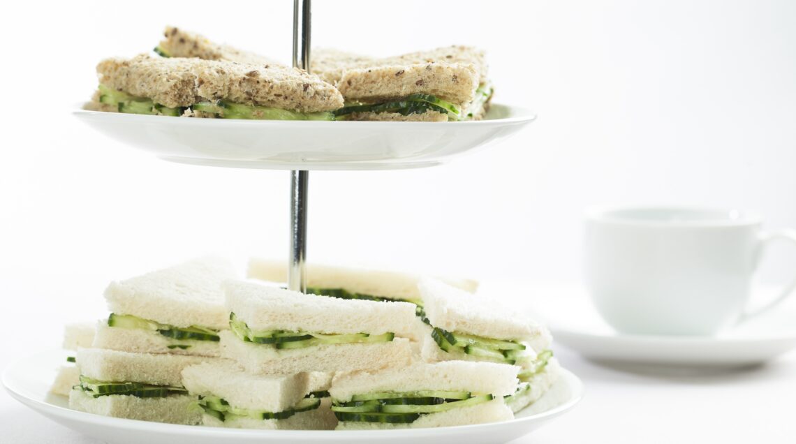 Cucumber sandwiches