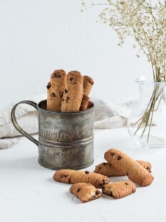 Krumiri con gocce di cioccolato