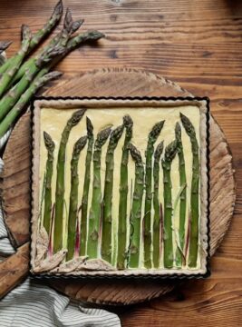 Cake salata asparagi e ricotta