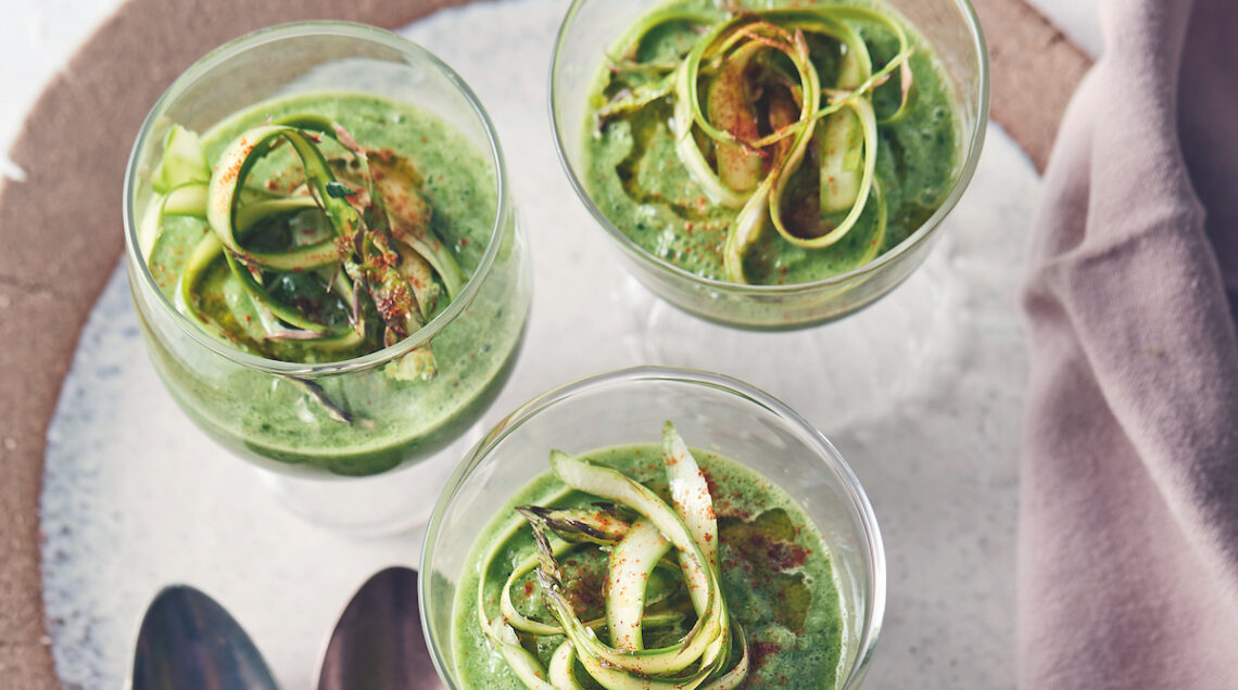 Gazpacho di asparagi