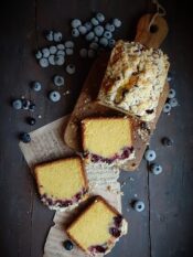 pound cake ai mirtilli