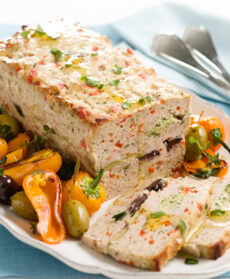 TERRINA CON PEPERONI E OLIVE