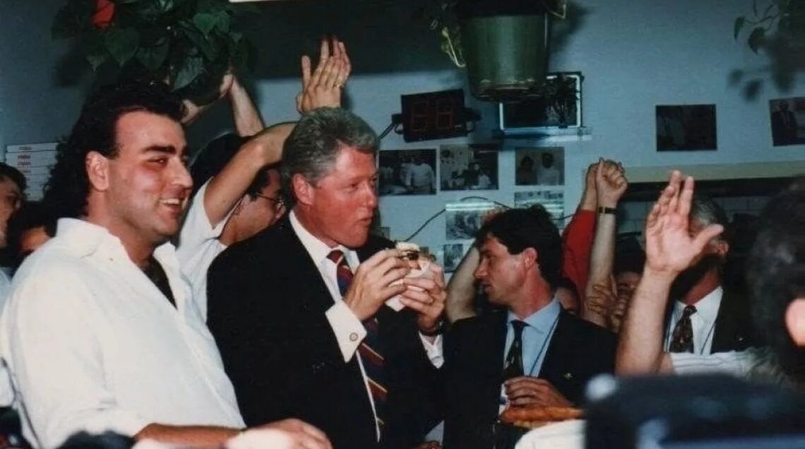 PIZZA A PORTAFOGLIO - CLINTON - Photo courtesy Salvatore Di Matteo