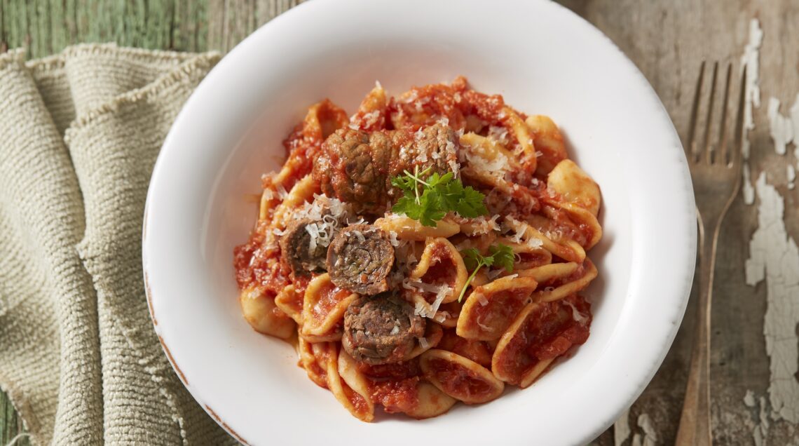 Strascinati con ragù di braciole